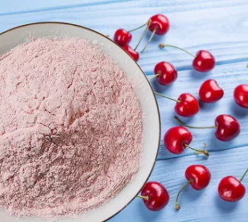 유기농 타르트 체리 파우더는 음료와 젤리에 적합합니까?