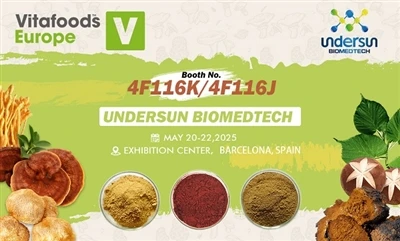 Vitafoods Europe Booth No 4F116K\/4F116J에서 만나십시오